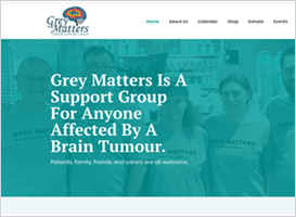 support group website design